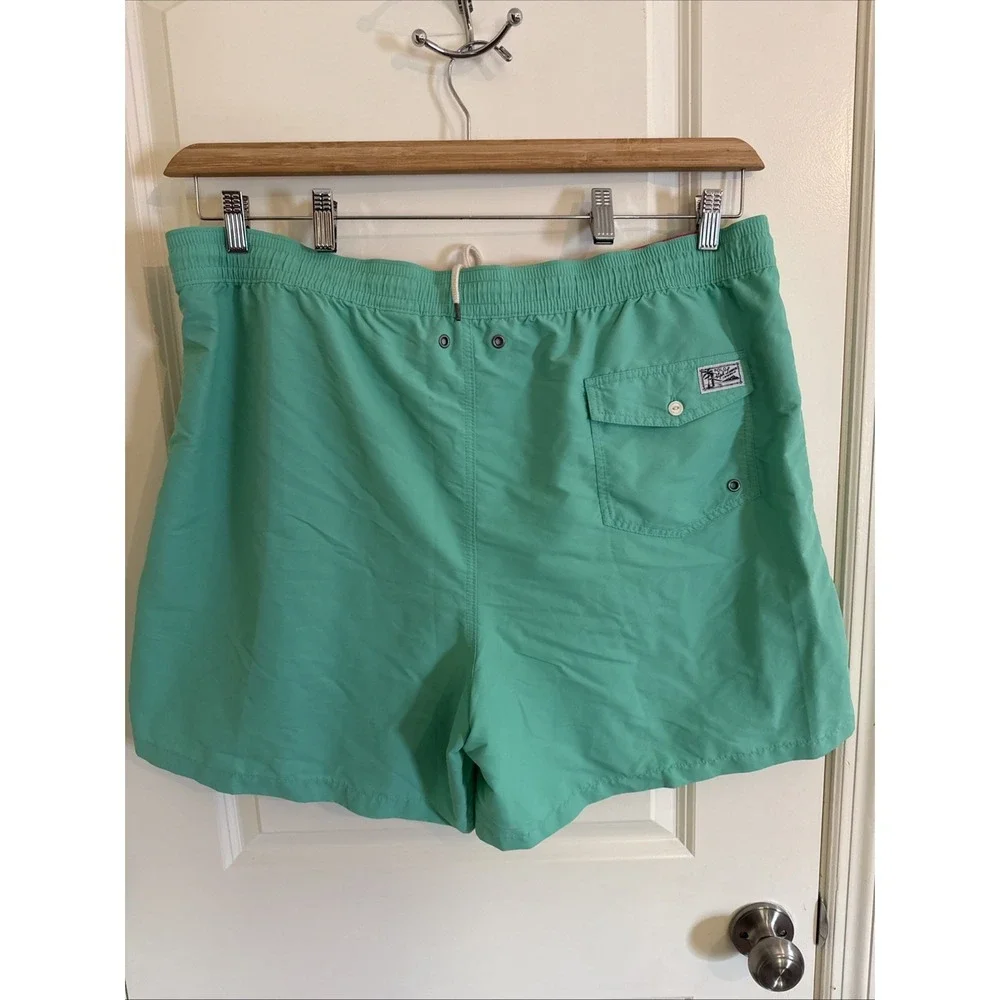 Polo Ralph Lauren Traveler Swim Shorts Turquoise 2XB No Lining